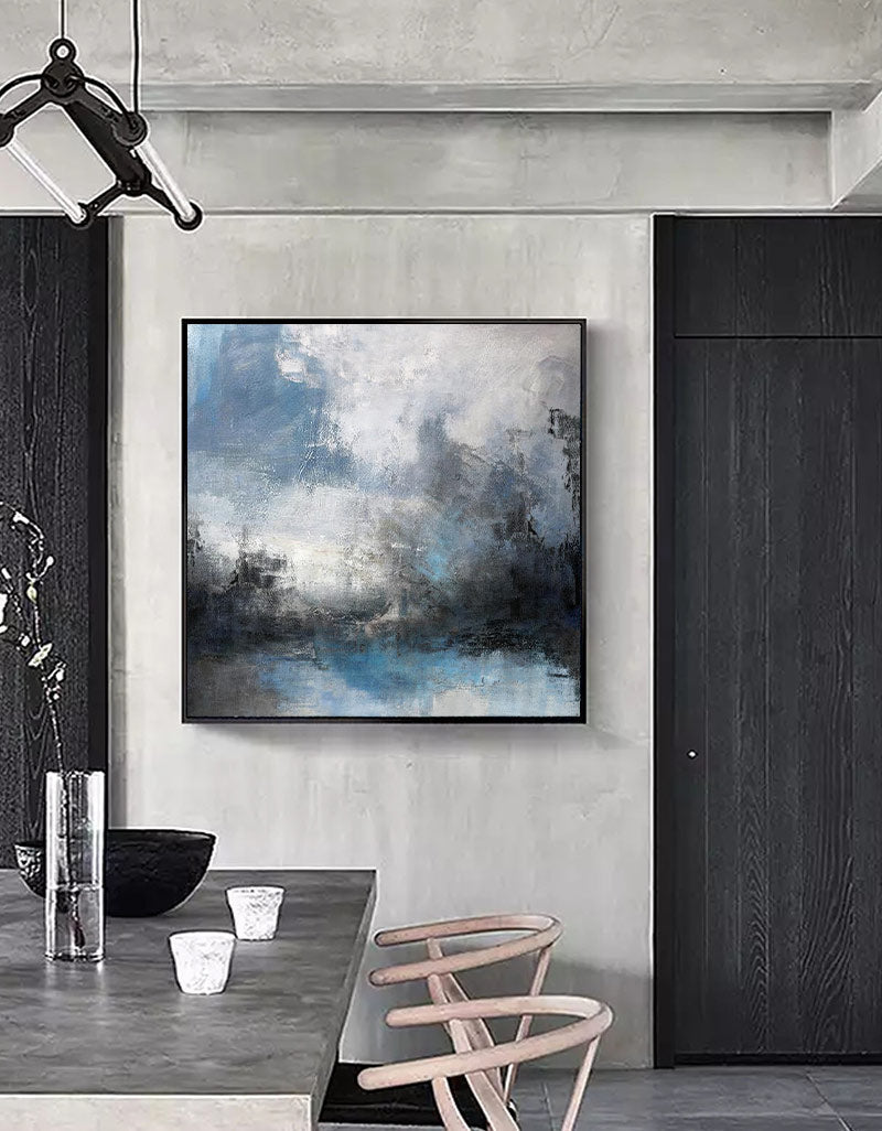 Abstract Sea Landscape Painting