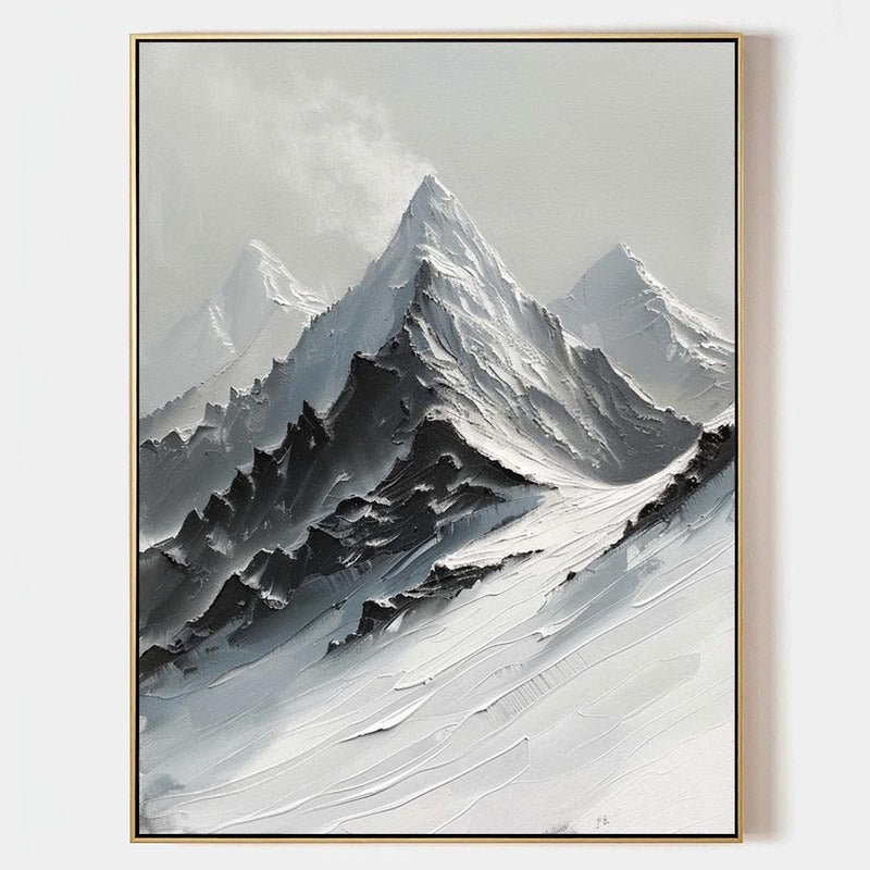 Wall Art Majestic Snow Capped Mountain