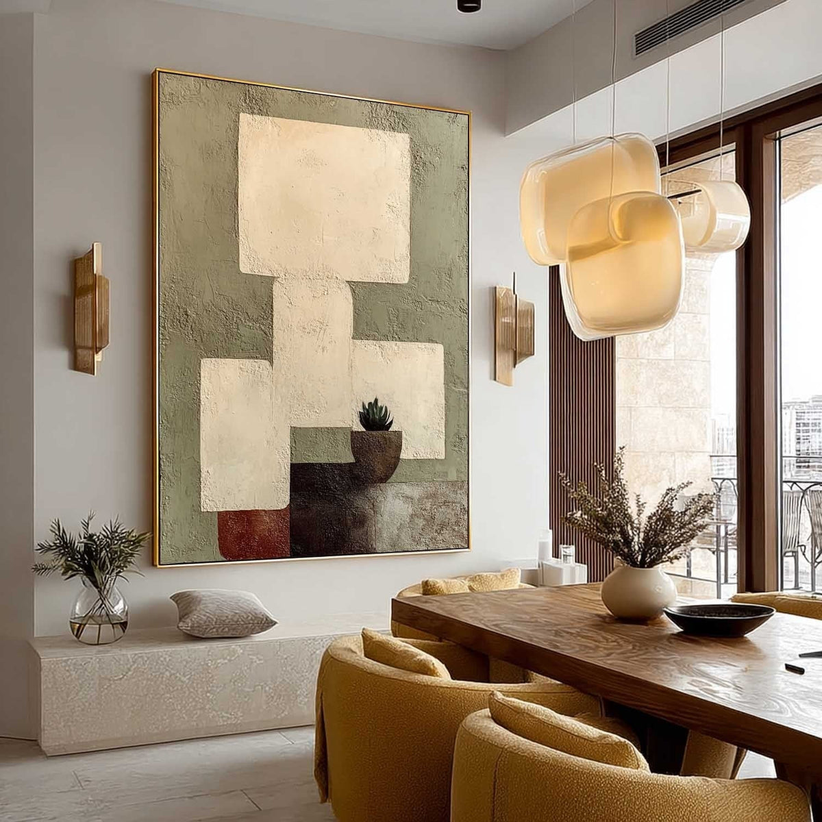 Wall Art Wabi-Sabi Neutral Serene
