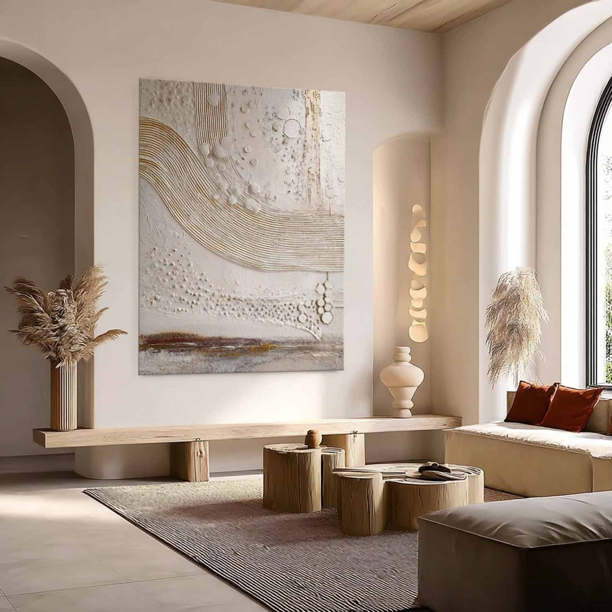 Wall Art Bohemian Warm Serene Calm Elegant