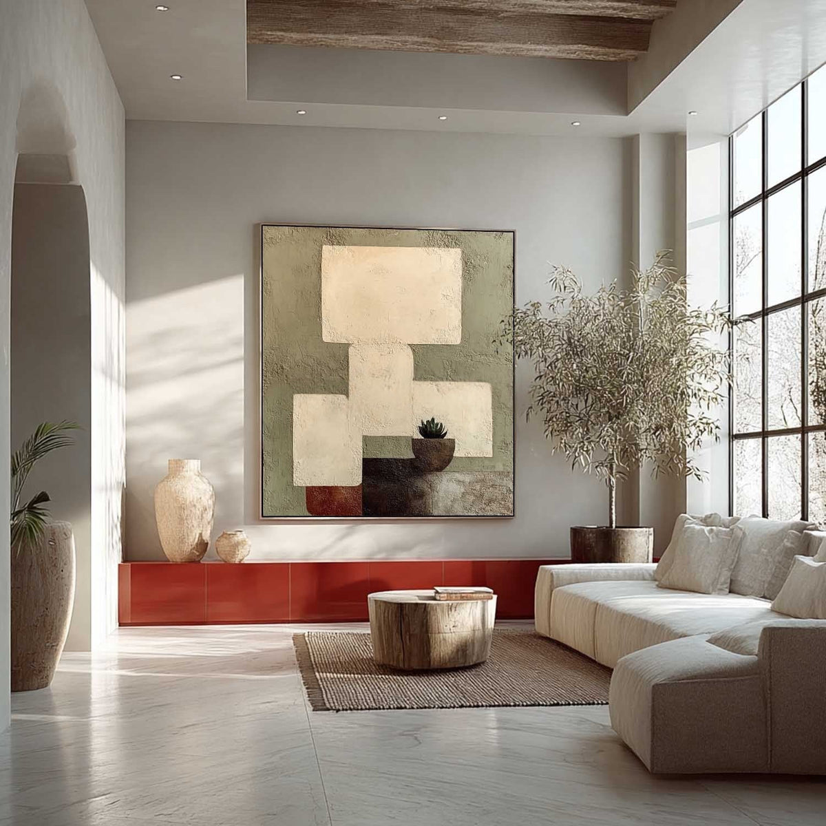 Wall Art Wabi-Sabi Neutral Serene