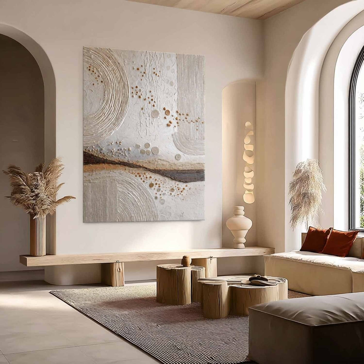 Wall Art Bohemian Minimalist Modern Natural