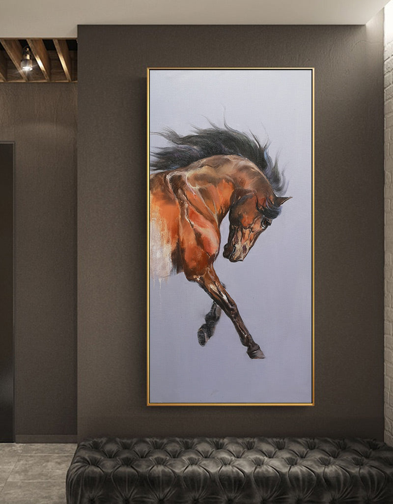 Brown Horse Painting ANH16 - Neutralighting