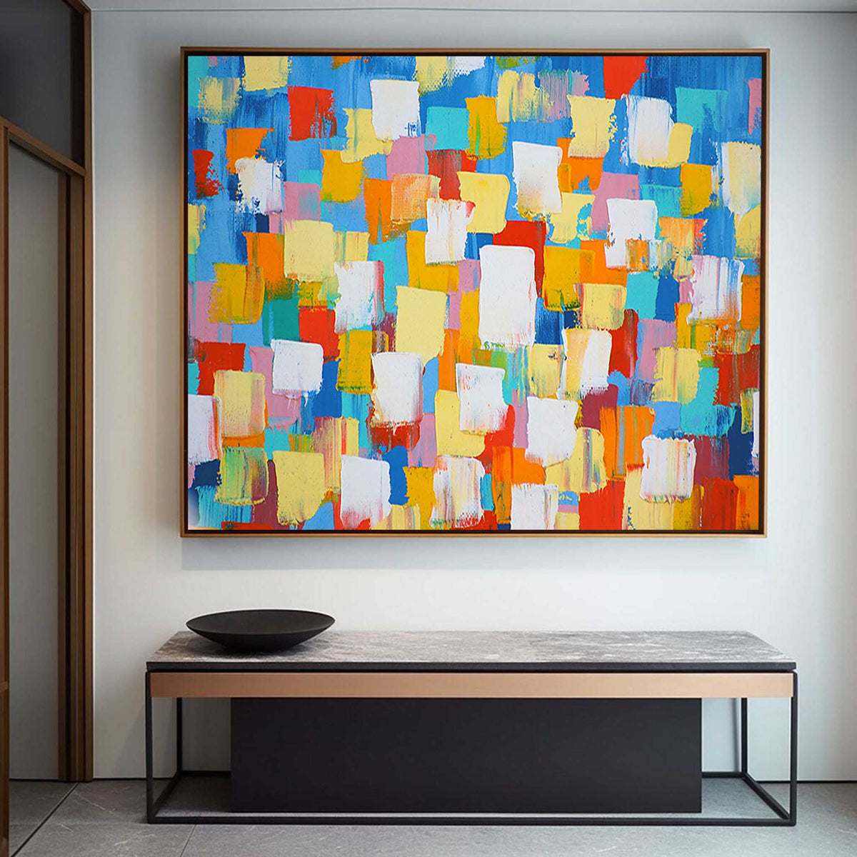 Wall Art Playful Energetic Artistic Abstract
