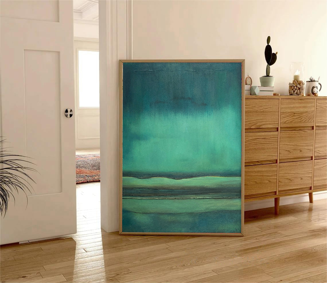 Wall Art Minimalist Gradient Atmospheric