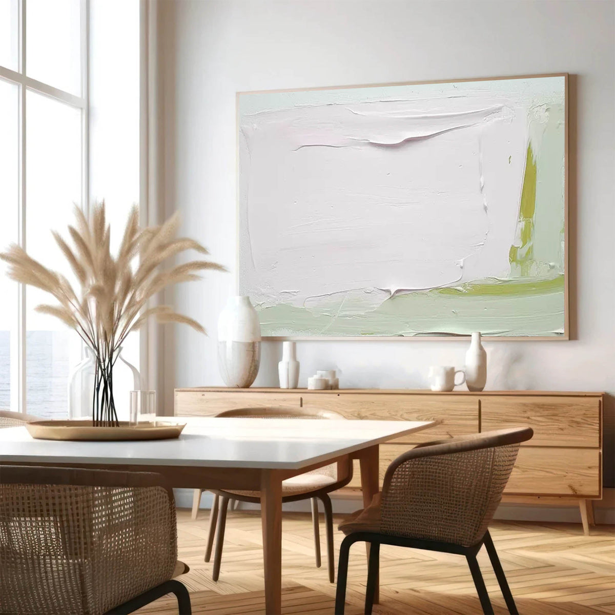 Wall Art Abstract Minimalist Moody Modern