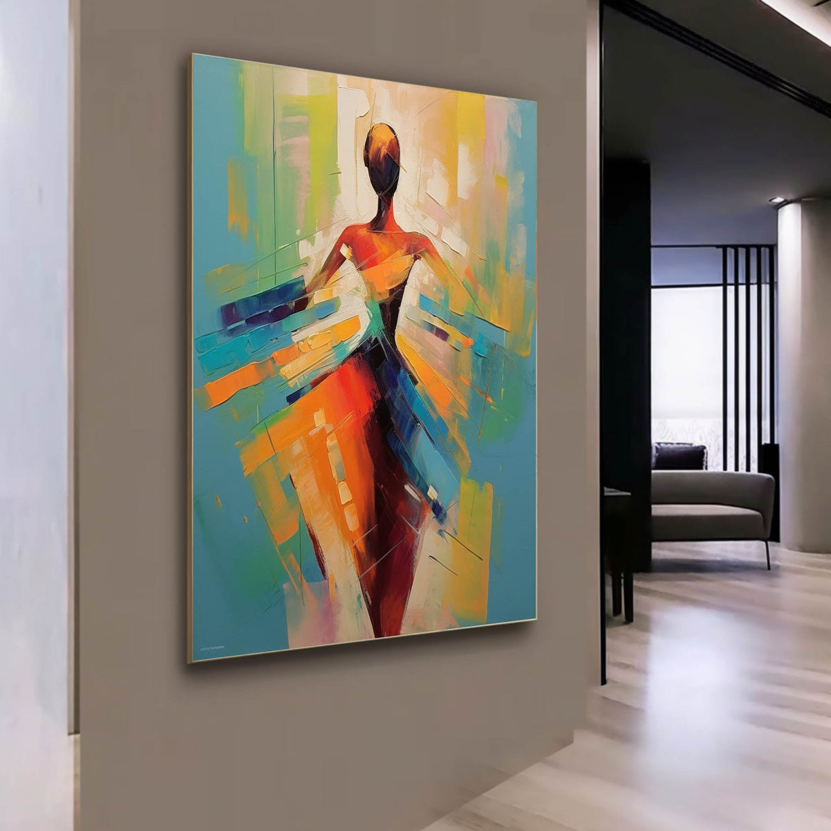 Wall Art Palette Vibrant Modern Edgy