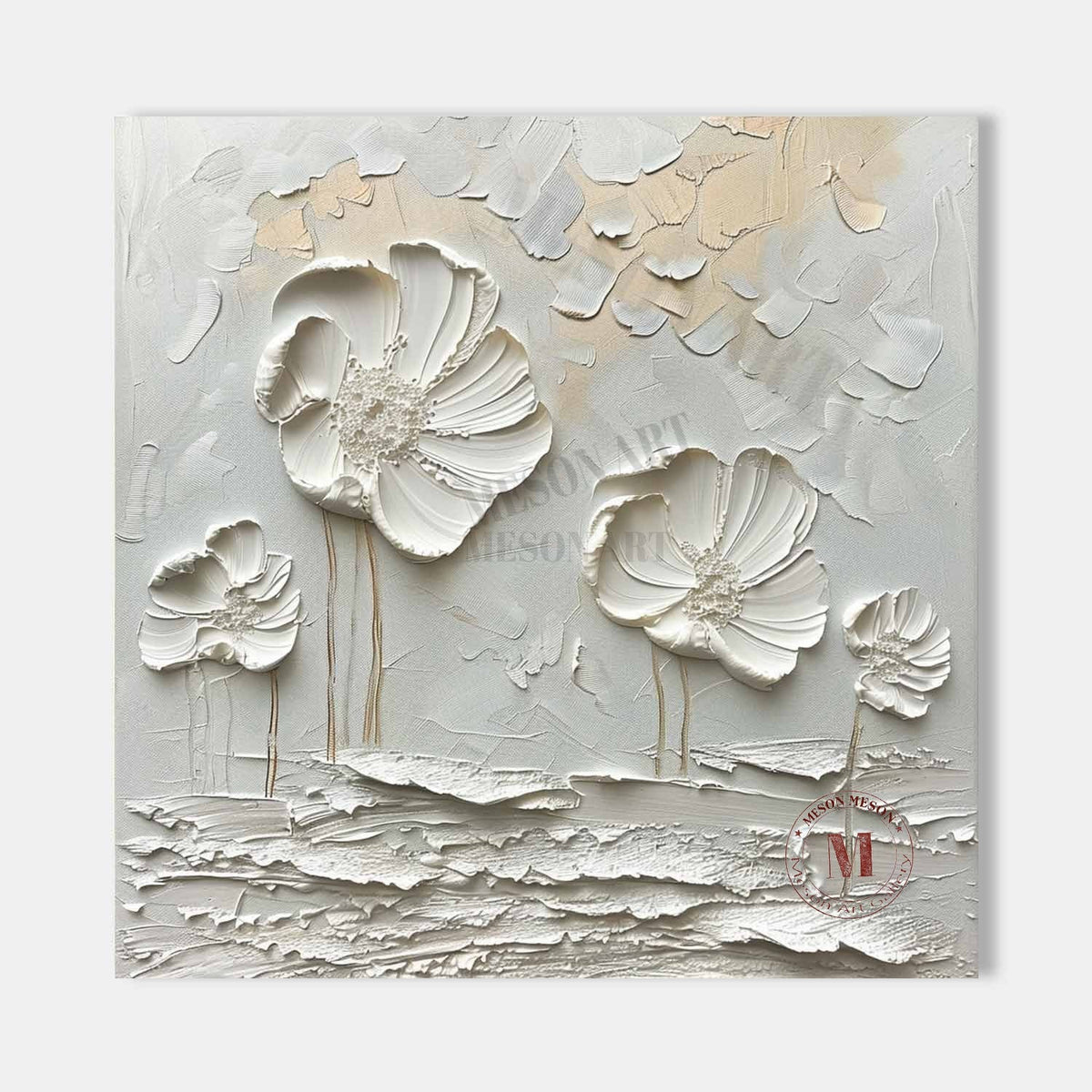 Plaster Art Texture Painting #SG333