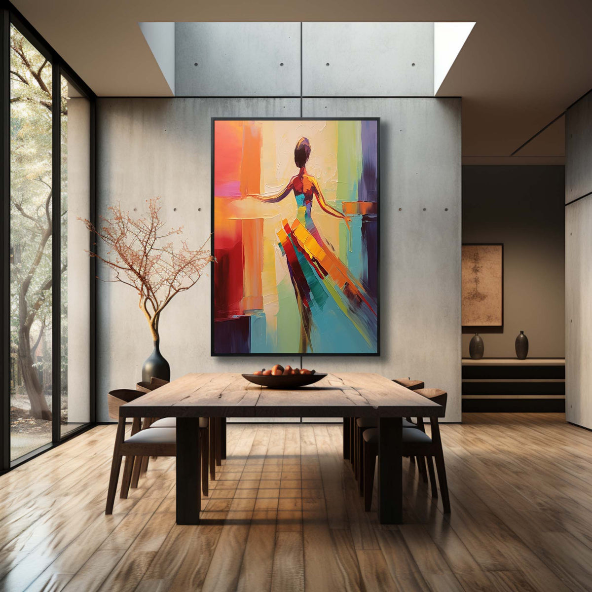 Wall Art Palette Vibrant Fashion Playful