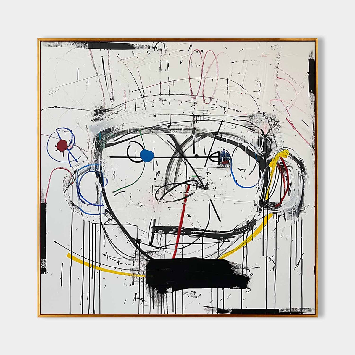 Wall Art Abstract Graffiti Figurative Dynamic Minimalist