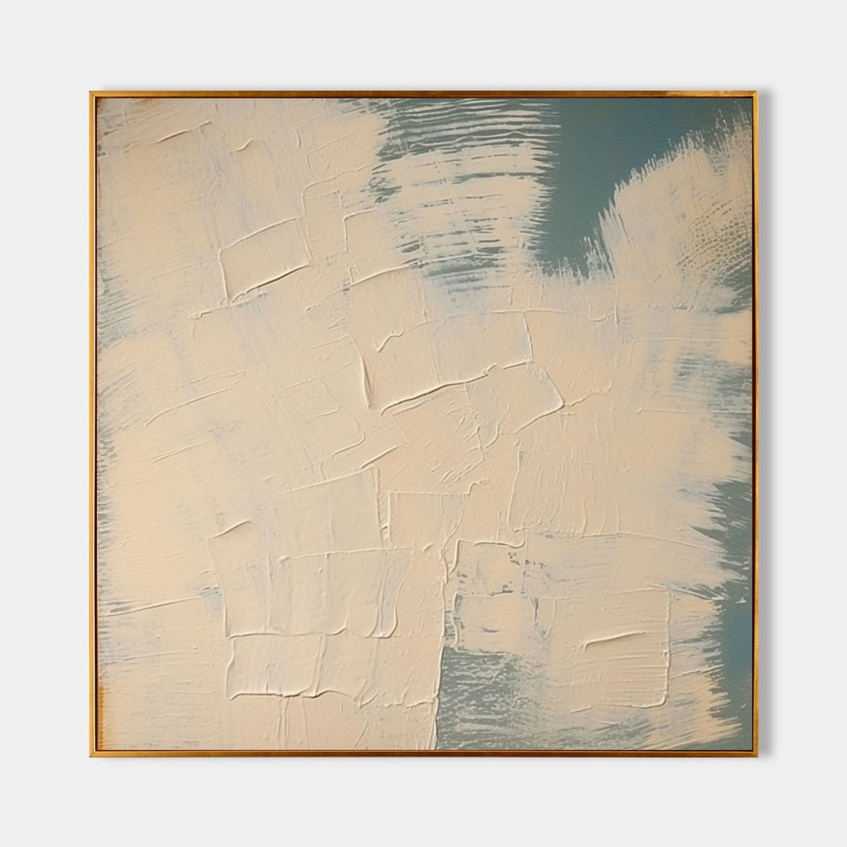Contemporary Minimalist Neutral Textured Painting