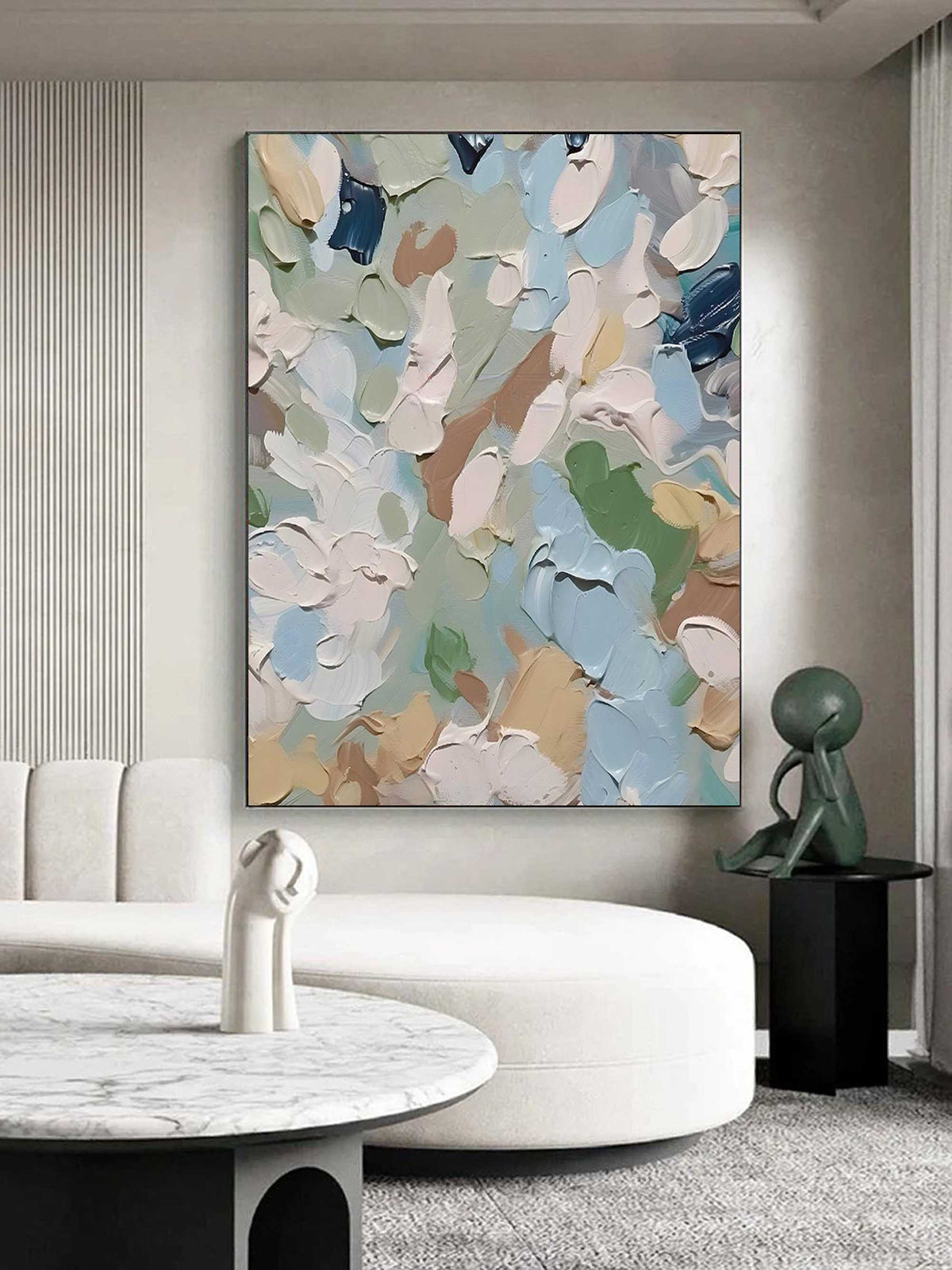 Pastel Impasto Texture Painting