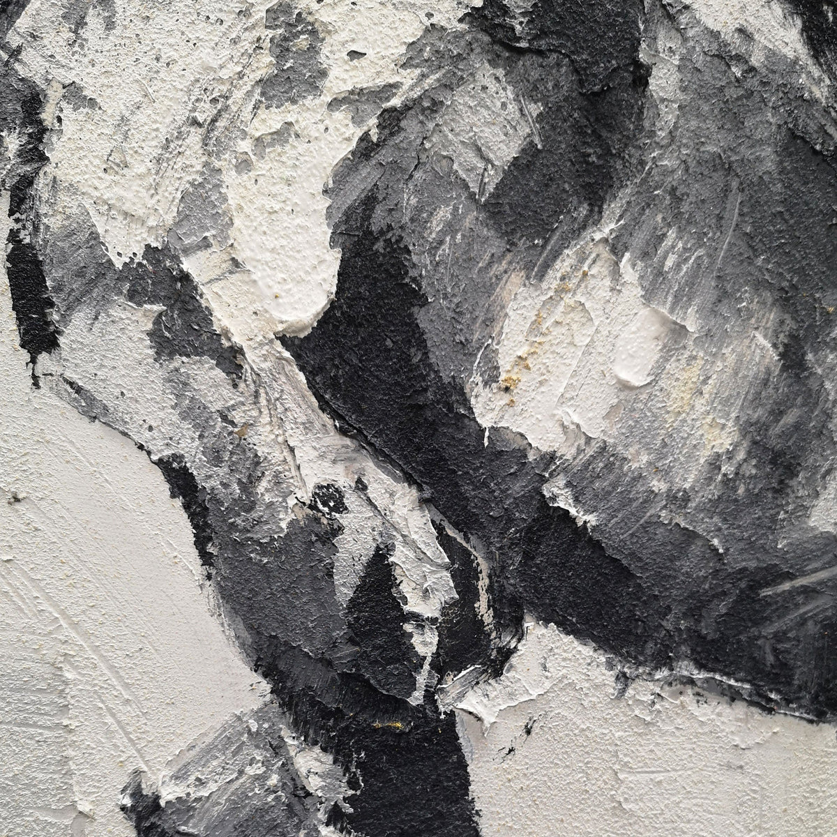 Black Abstract Horse Art ANH23 - Neutralighting