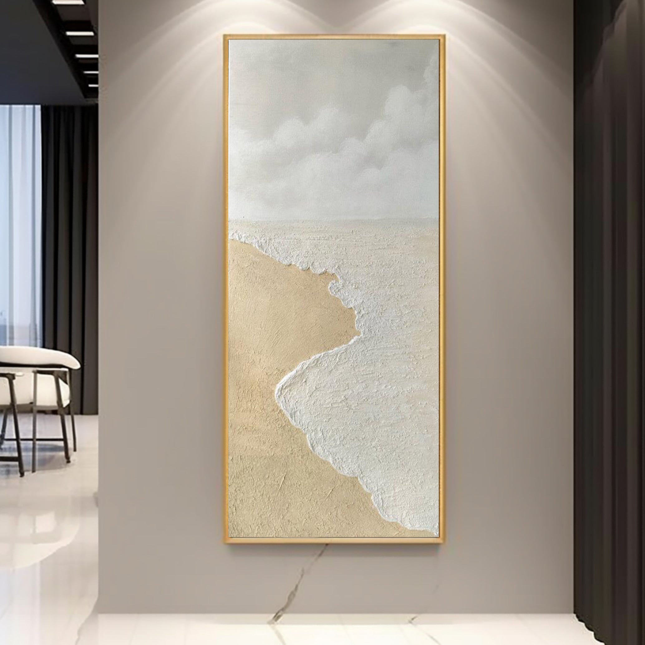Plaster Art Texture Painting SG253 - Neutralighting