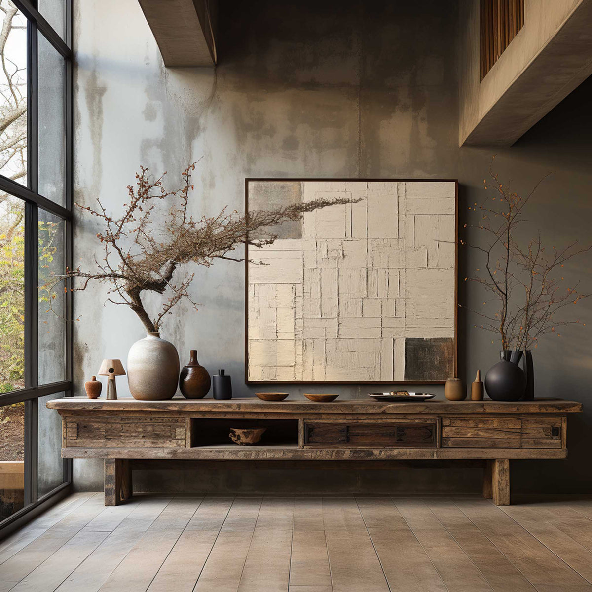 Wall Art Wabi-Sabi Minimalist Modern