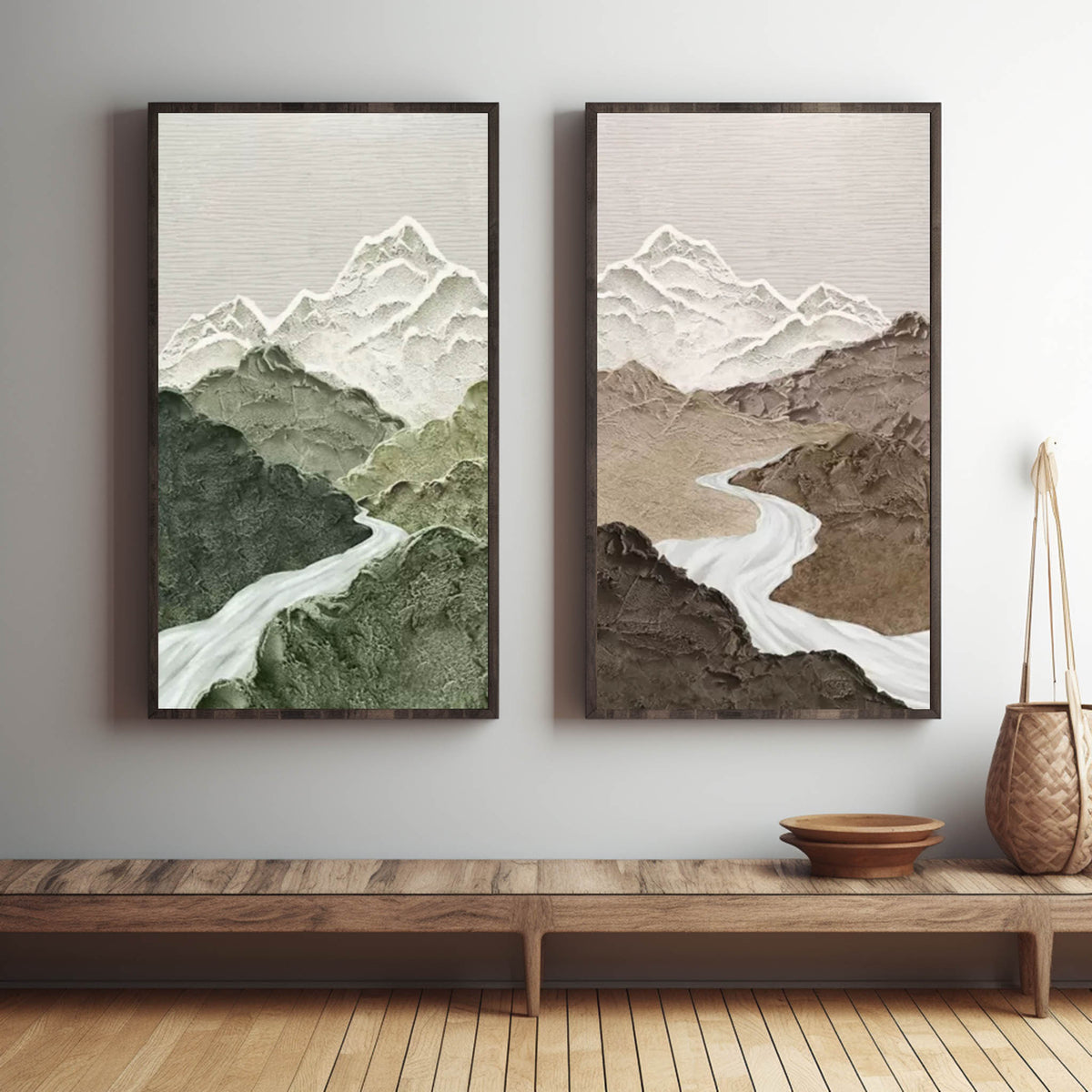 Saturn Wabi-Sabi Wall Art