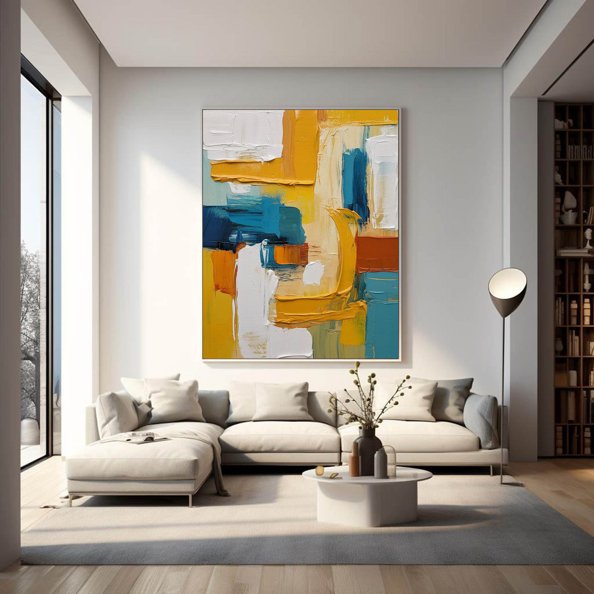 Abstract Canvas Art #AB174