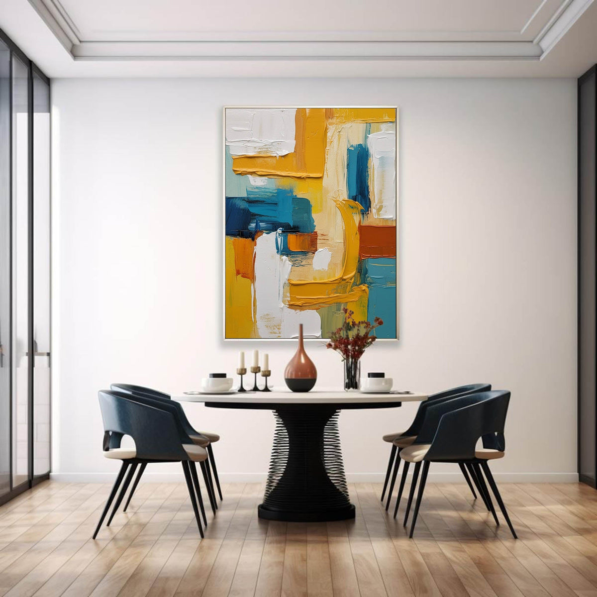 Abstract Canvas Art #AB174