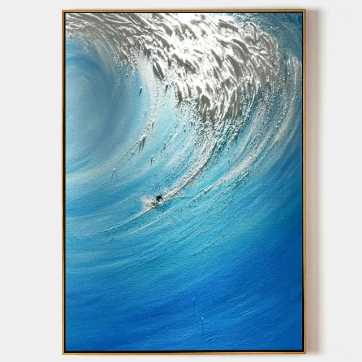 Wall Art Colorful Wave Abstract Swirling