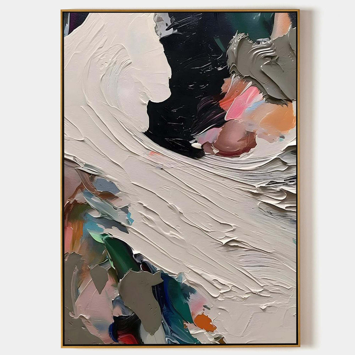 Wall Art Colorful Abstract Energetic Modern