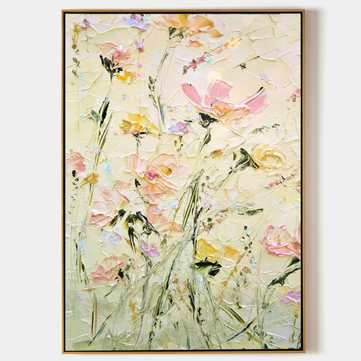Wall Art Colorful Floral Elegant Serene