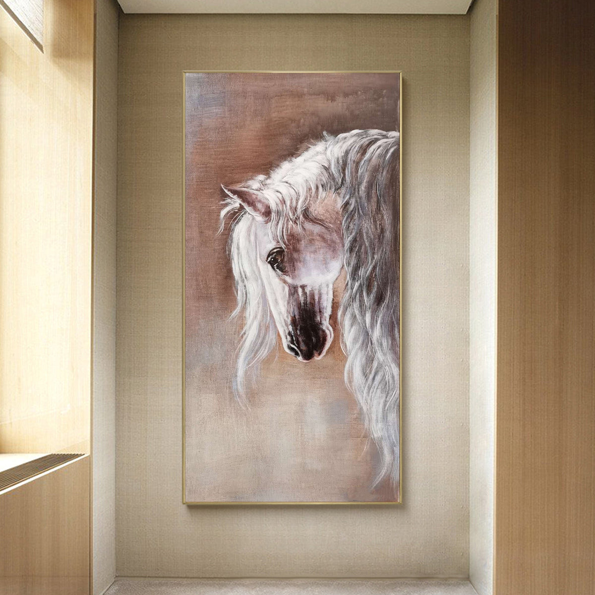 Horse Abstract Art ANH29 - Neutralighting