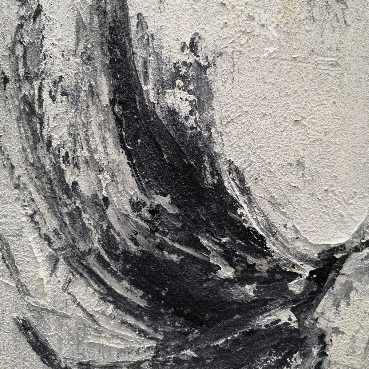 Black Abstract Horse Art ANH23 - Neutralighting