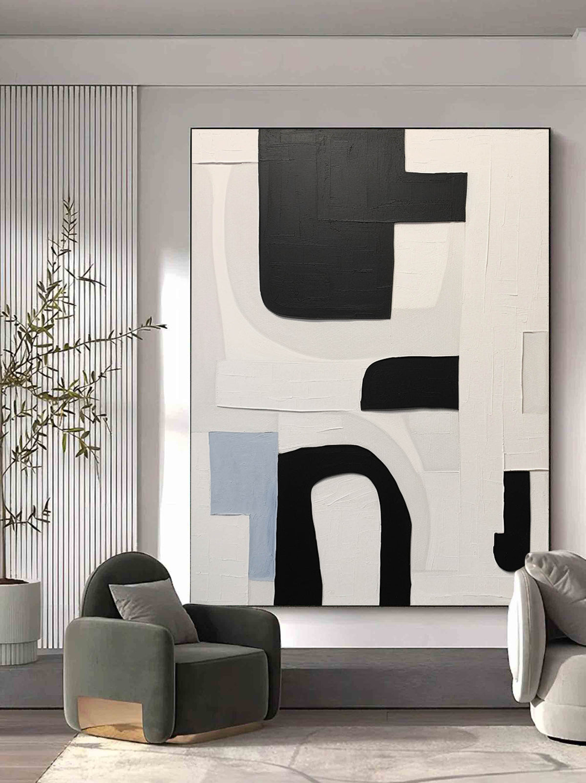 Wall Art Contemporary Minimalist Raw
