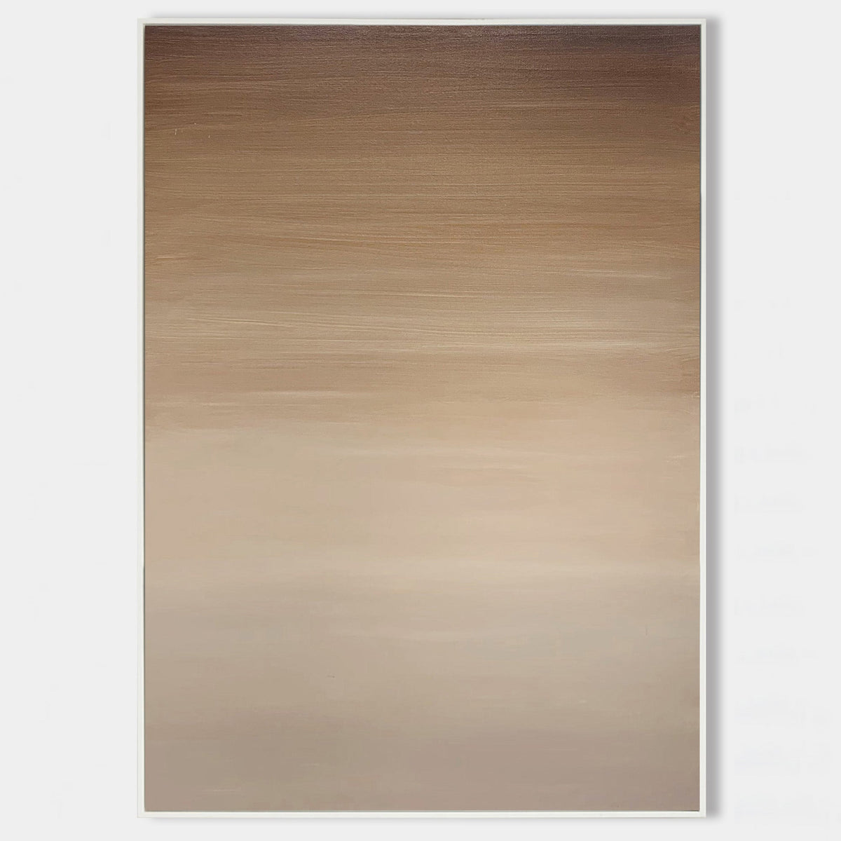 Earthy Ombre Gradient Abstract Painting