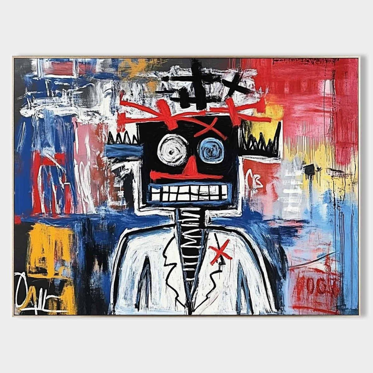 Wall Art Horizontal Neo Expressionist