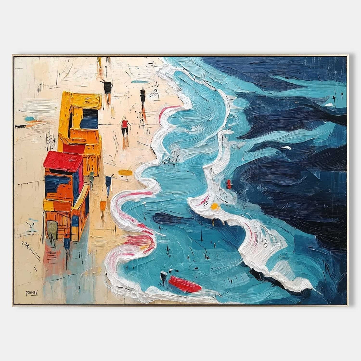 Wall Art Bold Beach Lifeguard
