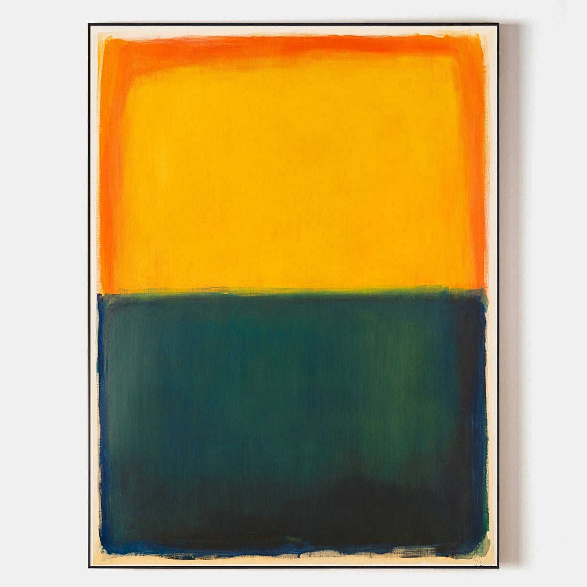 Rothko Inspired Color Block Canvas Wall Art