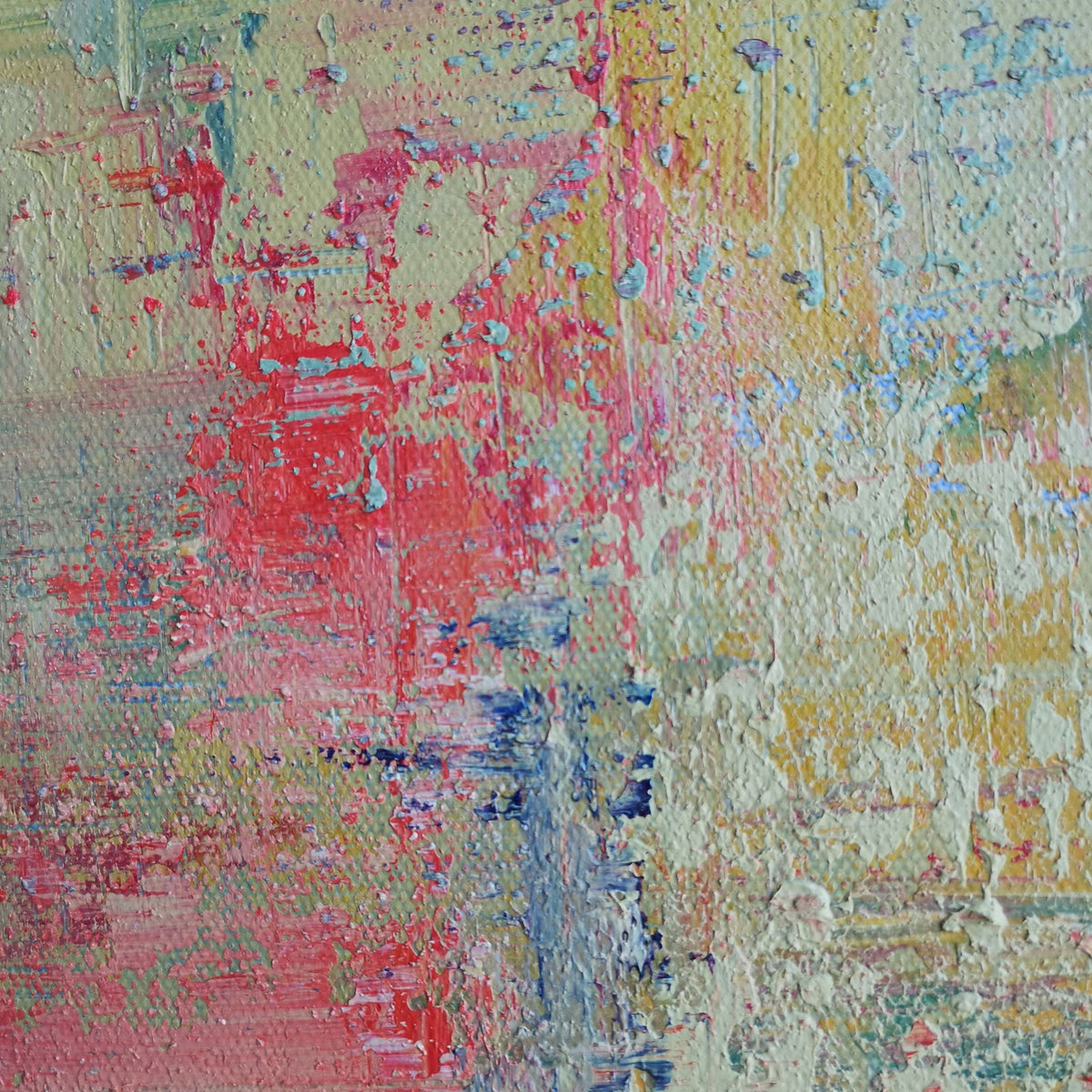 Yellow Abstract Art