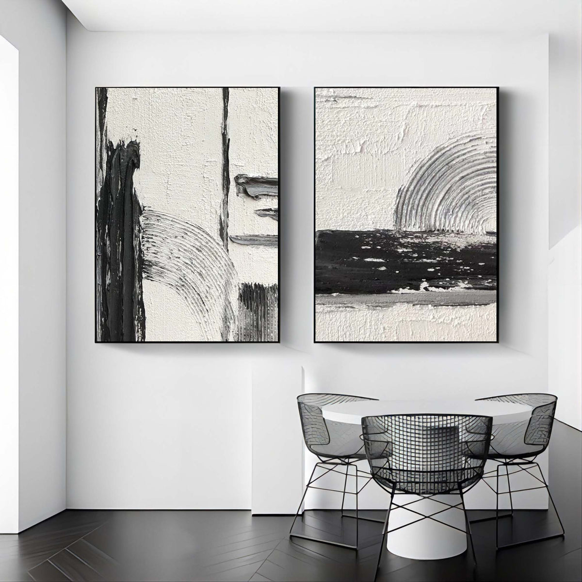 Wall Art Abstract Wabi-Sabi Neutral