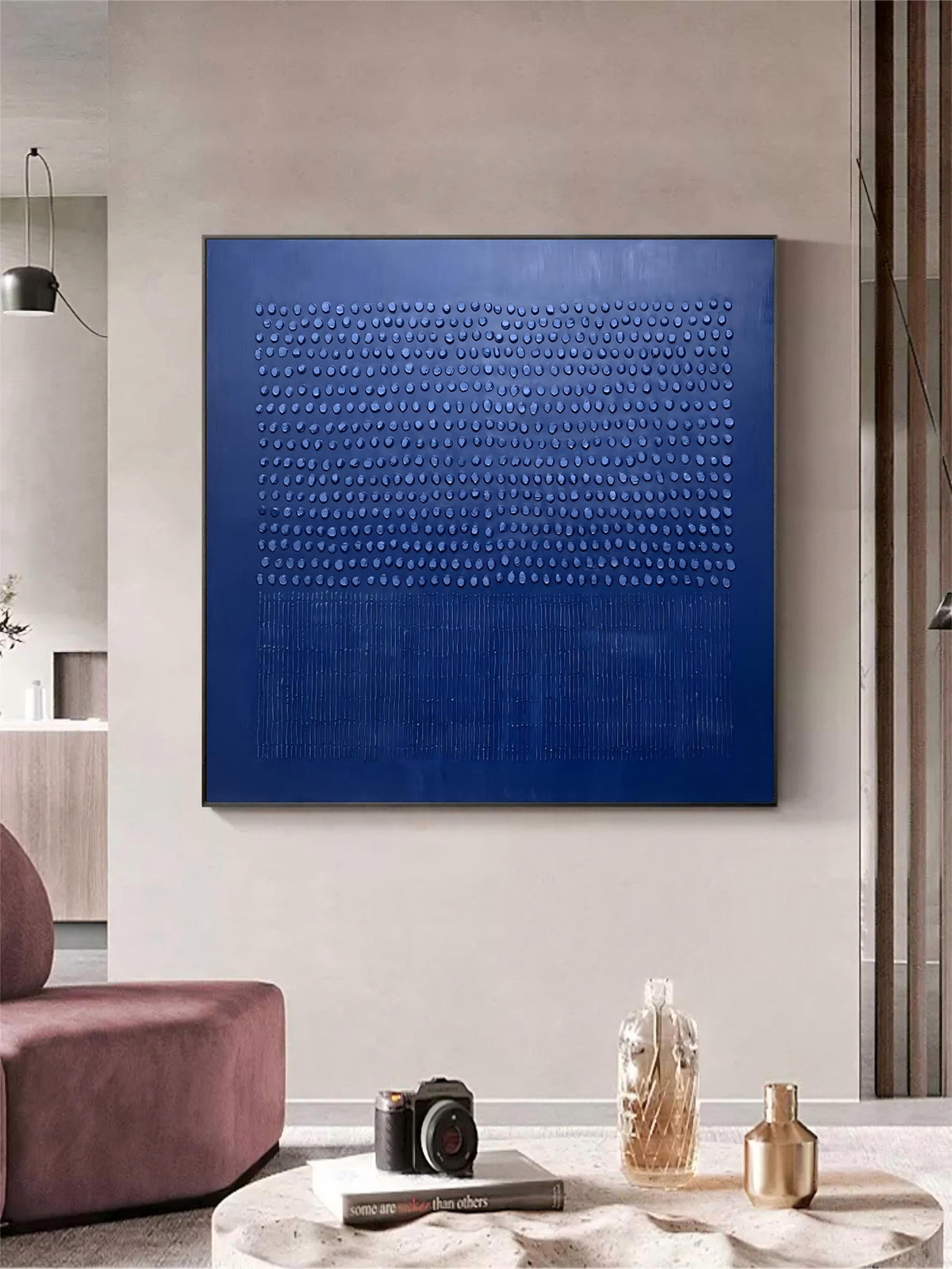 Wall Art Minimalist Textured Geometric
