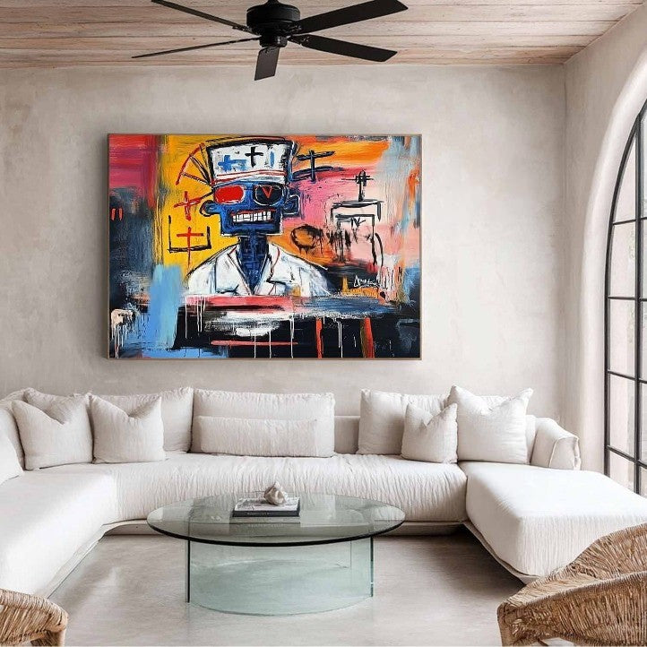 Wall Art Horizontal Neo Expressionist