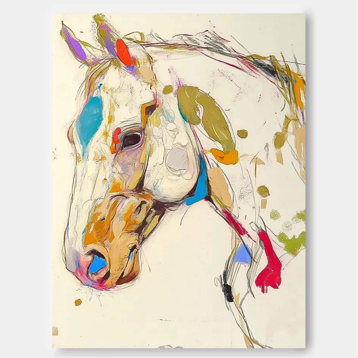 Wall Art Animal Playful Rustic Farmhouse