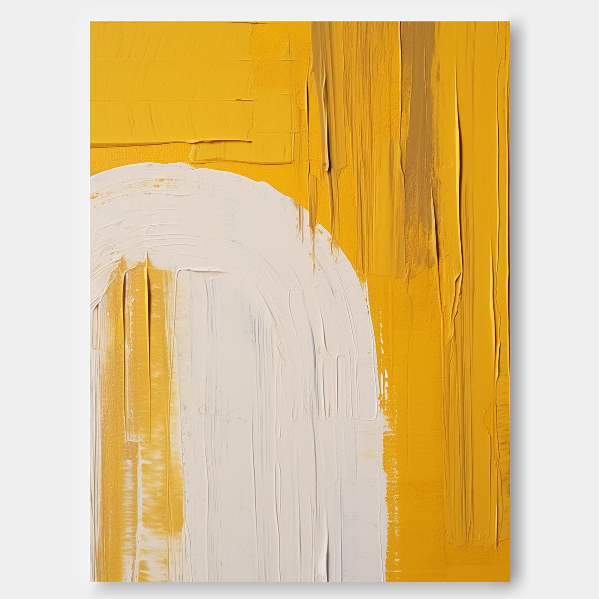 Wall Art Minimalist Impasto Nature Design
