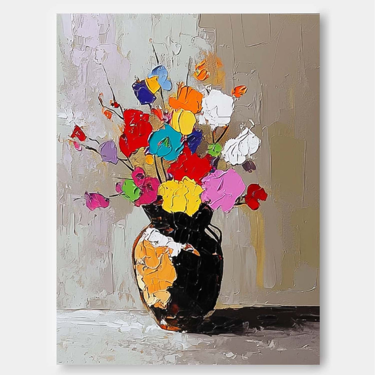 Wall Art Flower Lyrical Elegant Soft Romantic