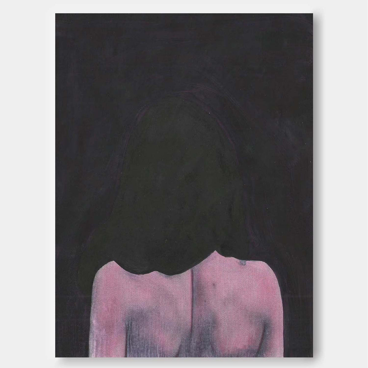 Minimalist Figurative Painting Evocative