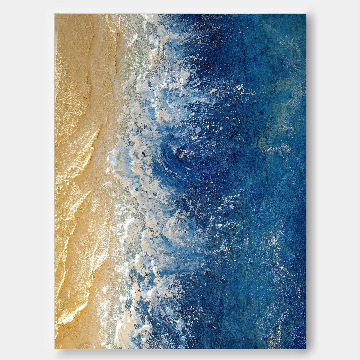 Wall Art Aerial Ocean Shoreline Seascape