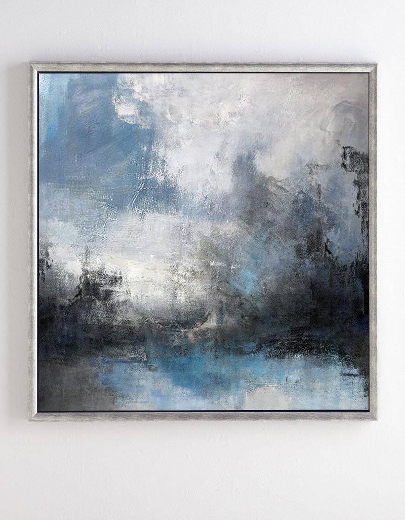 Abstract Sea Landscape Painting