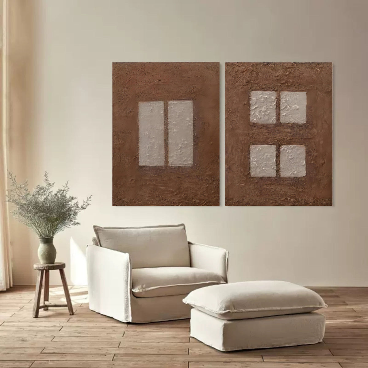 Wall Art Abstract Understated Elegant