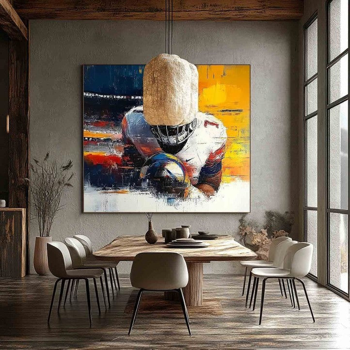 Wall Art Horizontal Abstract Expressionist