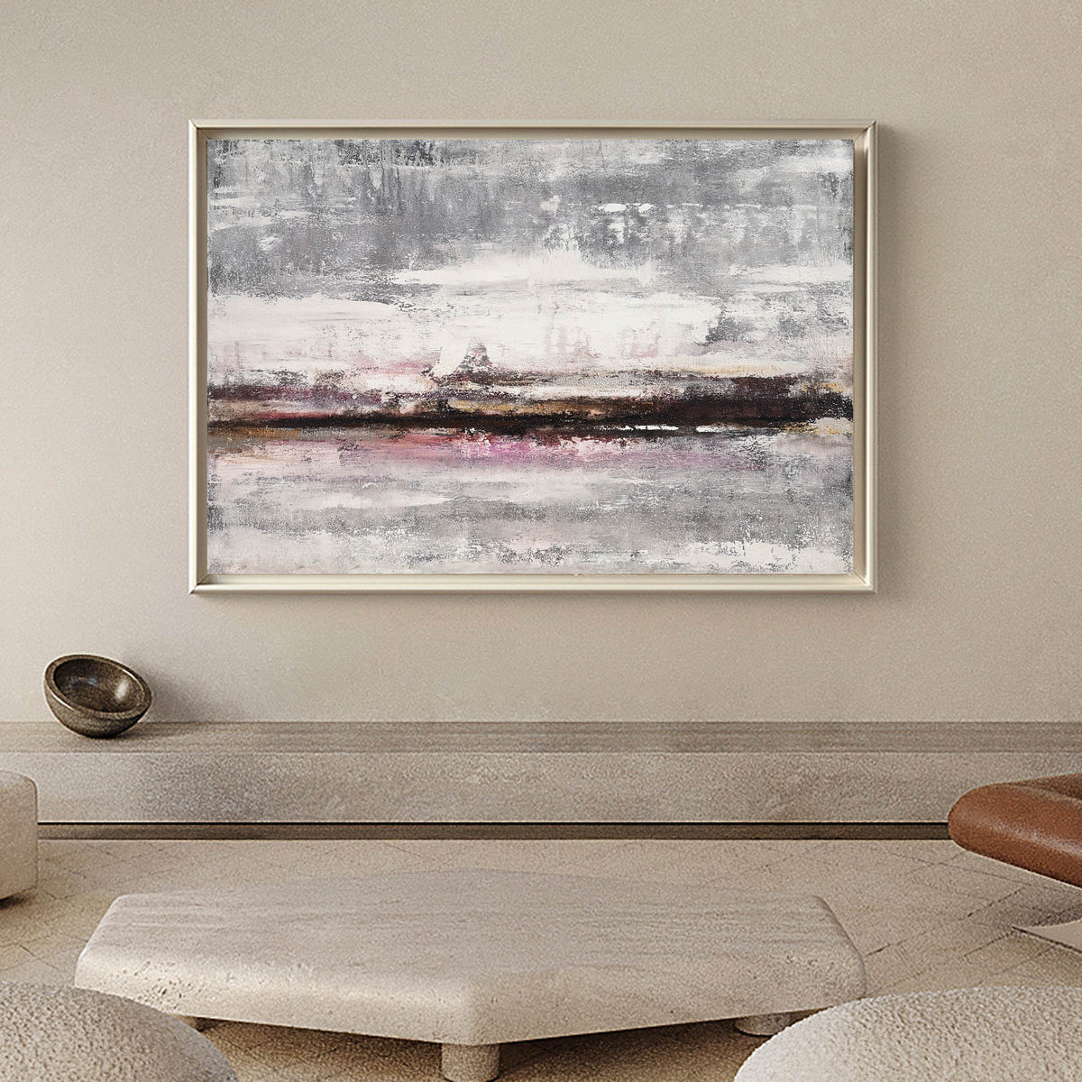 Abstract Landscape Oil Painting