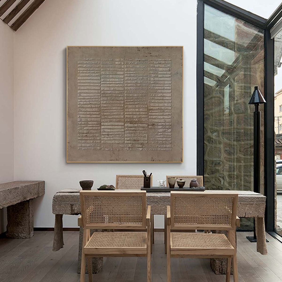 Wabi-Sabi Wall Art TX012 - Neutralighting