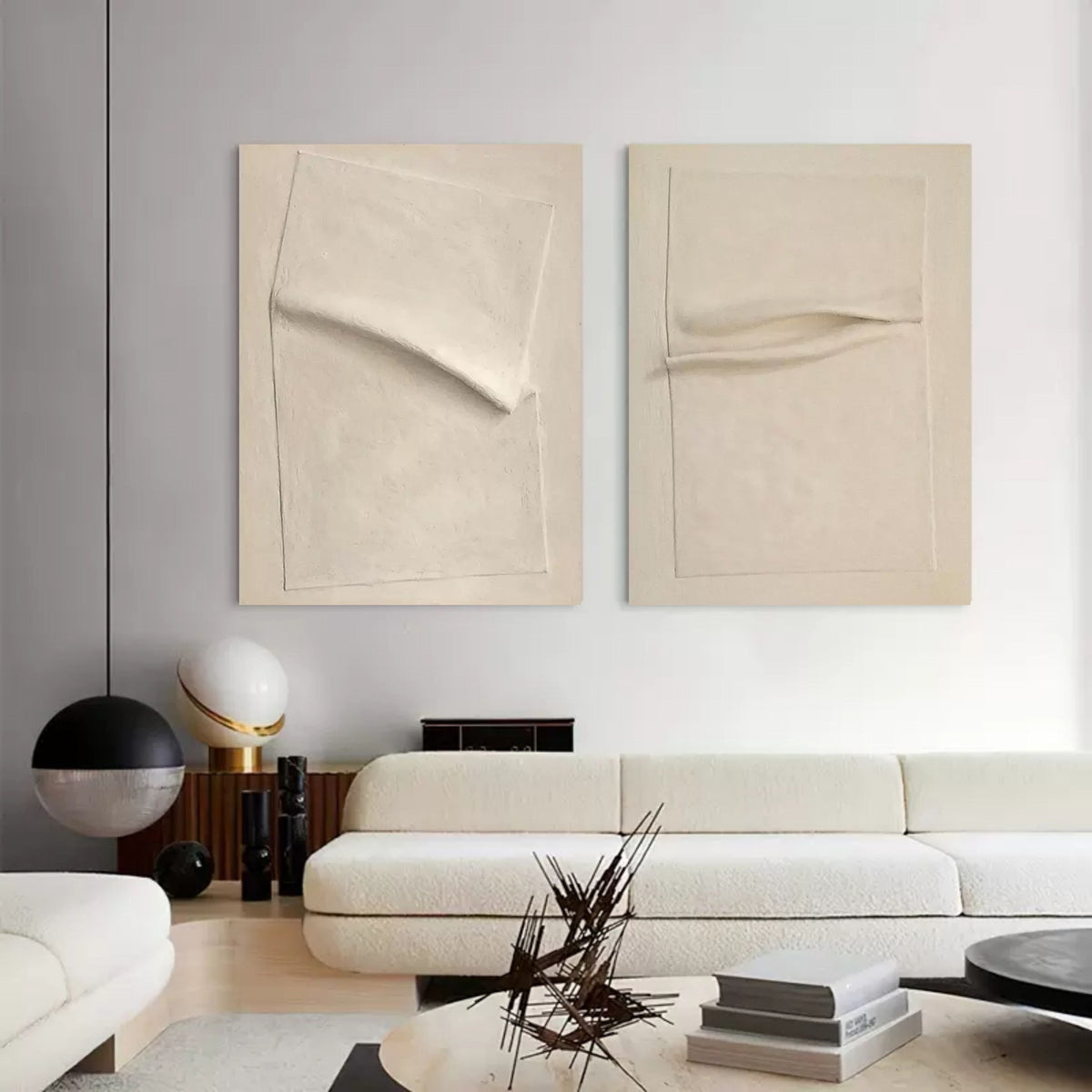 Wall Art Abstract Serene Calm Wabi-Sabi