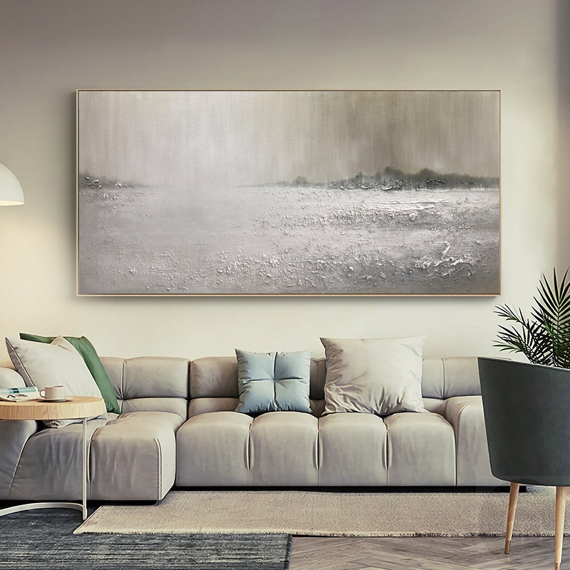 Misty Monochrome Landscape Horizontal
