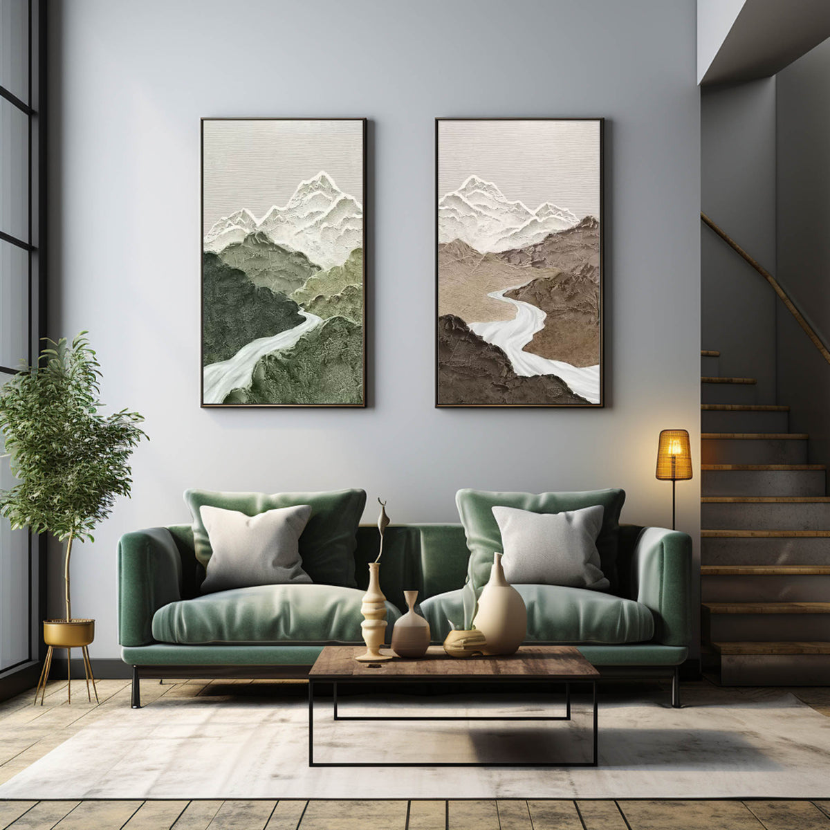 Saturn Wabi-Sabi Wall Art