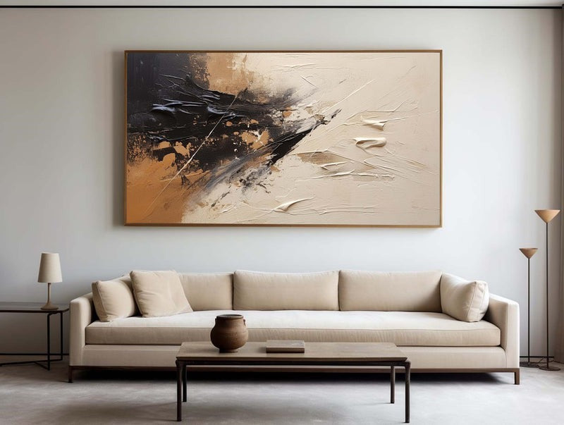 Dynamic Gestural Expressionist Painting